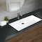 Nantucket Sinks Rectangle White Glacierstone Sink NS-GSTR36 - alternate 3
